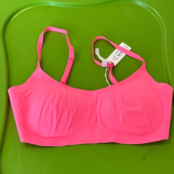 aerie Other - Aerie Bright Pink Wireless Bra NWT. Size medium D